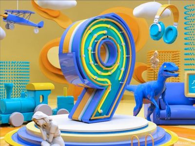 C4D零基礎(chǔ)實戰(zhàn) 打造炫酷霓虹燈廣告海報數(shù)字教程